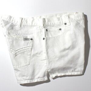Abercrombie & Fitch White Cotton Shorts Women's sz 8